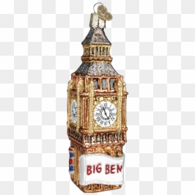 Big Ben Christmas Ornament, HD Png Download - gold christmas ornaments png