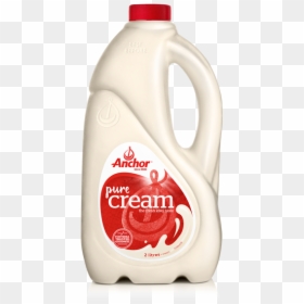 Anchor Cream Nz, HD Png Download - pouring milk png