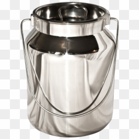 Steel Container For Milk Png, Transparent Png - pouring milk png