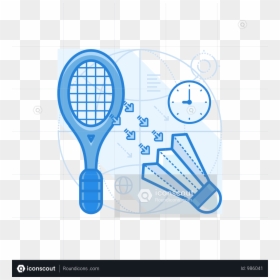 Racketlon, HD Png Download - badminton png