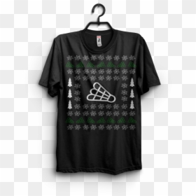 Christmas Dog T Shirts, HD Png Download - badminton png