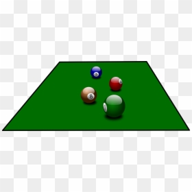 Table Pool Gif With Transparent Background, HD Png Download - pool ball png
