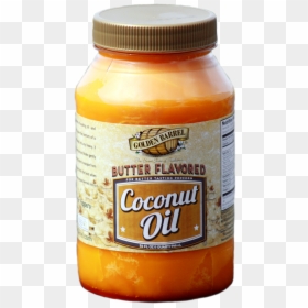 Butter Flavored Coconut Oil, HD Png Download - oil barrel png
