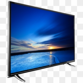 Flat Screen Background Transparent Tv, HD Png Download - tv .png