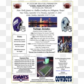 Flyer, HD Png Download - new york giants png
