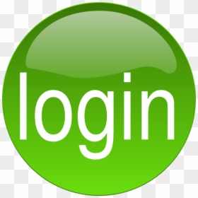Png Logo For Login Green, Transparent Png - login button png