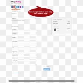 Screenshot, HD Png Download - login button png