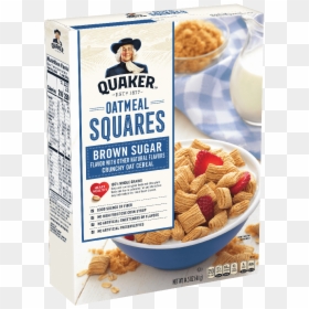 Quaker Oatmeal Squares, HD Png Download - oats png