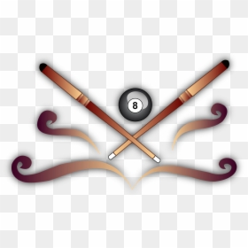 Snooker Logos Png, Transparent Png - pool cue png