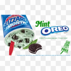 S Mores Blizzard Dairy Queen 2018, HD Png Download - oreo cookie png