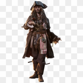 Jack Sparrow Cosplay, HD Png Download - sparrow png