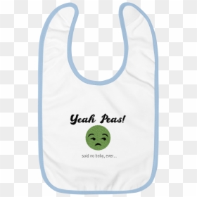 Smiley, HD Png Download - baby bib png