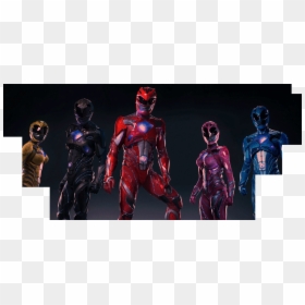 New Power Rangers Costume, HD Png Download - power rangers 2017 png