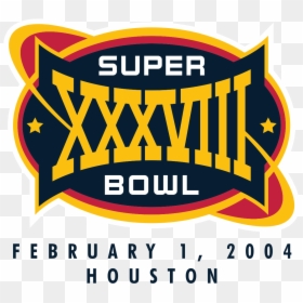 Super Bowl Xxxviii Logo, HD Png Download - super bowl logo png