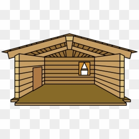 Cabana De Madeira Simples, HD Png Download - log cabin png