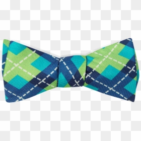 Plaid, HD Png Download - blue bow png