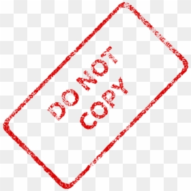 Don T Copy Transparent, HD Png Download - original stamp png