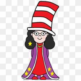 Cat In The Hat Clipart Clipart, HD Png Download - dr seuss hat png