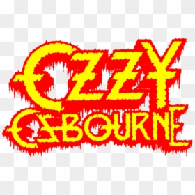 Ozzy Osbourne Logo Transparent, HD Png Download - black sabbath logo png