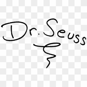 Dr Seuss Signature Png, Transparent Png - dr seuss hat png