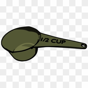 Measuring Cups 1 2 Cup, HD Png Download - measuring cup png