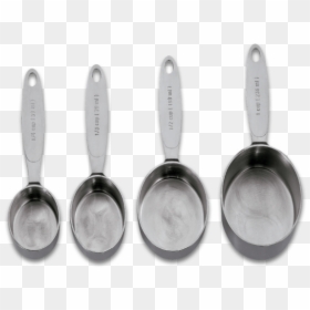 Oval Stainless Steel Measuring Cups, HD Png Download - measuring cup png