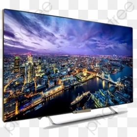London Skyline At Night, HD Png Download - led tv png