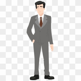 Man Clipart No Background, HD Png Download - guy in suit png