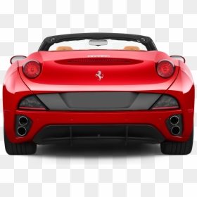 Back Of Ferrari California, HD Png Download - top of car png
