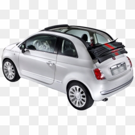 Fiat 500 Gucci Cabrio, HD Png Download - top of car png