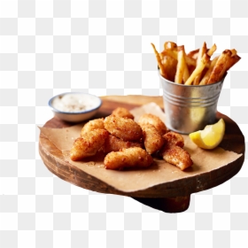 Best Scampi And Chips, HD Png Download - fish and chips png
