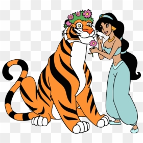 Raja Tiger From Aladdin, HD Png Download - jasmine flower png