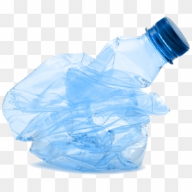 Water Bottle Trash Png, Transparent Png - plastic water bottle png