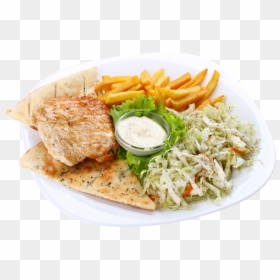 Chicken Chips Png Hd, Transparent Png - fish and chips png