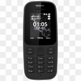 Nokia 105 Full Specs, HD Png Download - nokia png