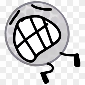 Golf Ball Bfb Tennis Ball, HD Png Download - golfball png