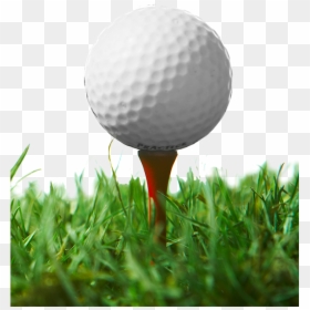 Golf Ball In Grass Png, Transparent Png - golfball png