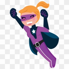 Superhero Girl, HD Png Download - superhero clipart png