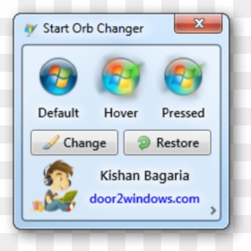 Start Orb Windows 7 Download, HD Png Download - windows 7 start button icon png