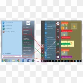 Screenshot, HD Png Download - windows 7 start button icon png
