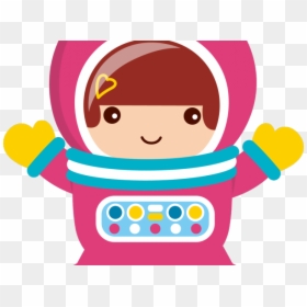 Clipart Kids Astronaut, HD Png Download - astronaut clipart png