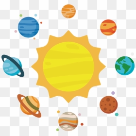 Solar System Planets Clipart, HD Png Download - planet clipart png