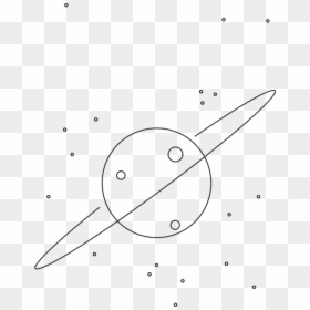 Line Art, HD Png Download - planet clipart png