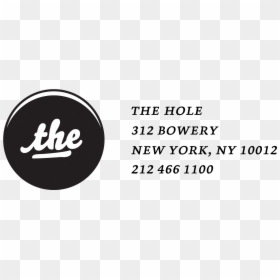 Hole 312 Bowery Nyc, HD Png Download - hole in paper png