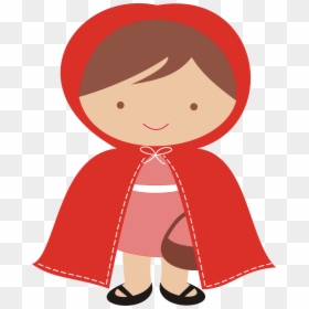 Cartoon Red Riding Hood, HD Png Download - little red riding hood png