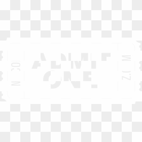 Human Action, HD Png Download - admit one png