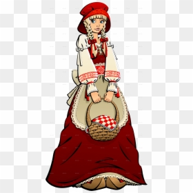 Little Red Riding Hood Characters, HD Png Download - little red riding hood png