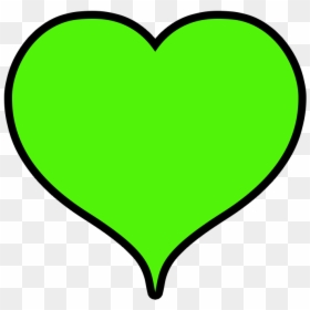 Heart, HD Png Download - green heart png