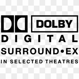 Dolby Digital Surround Ex In Selected Theatres, HD Png Download - dolby digital png