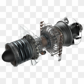 Lm9000 Turbine, HD Png Download - jet engine png